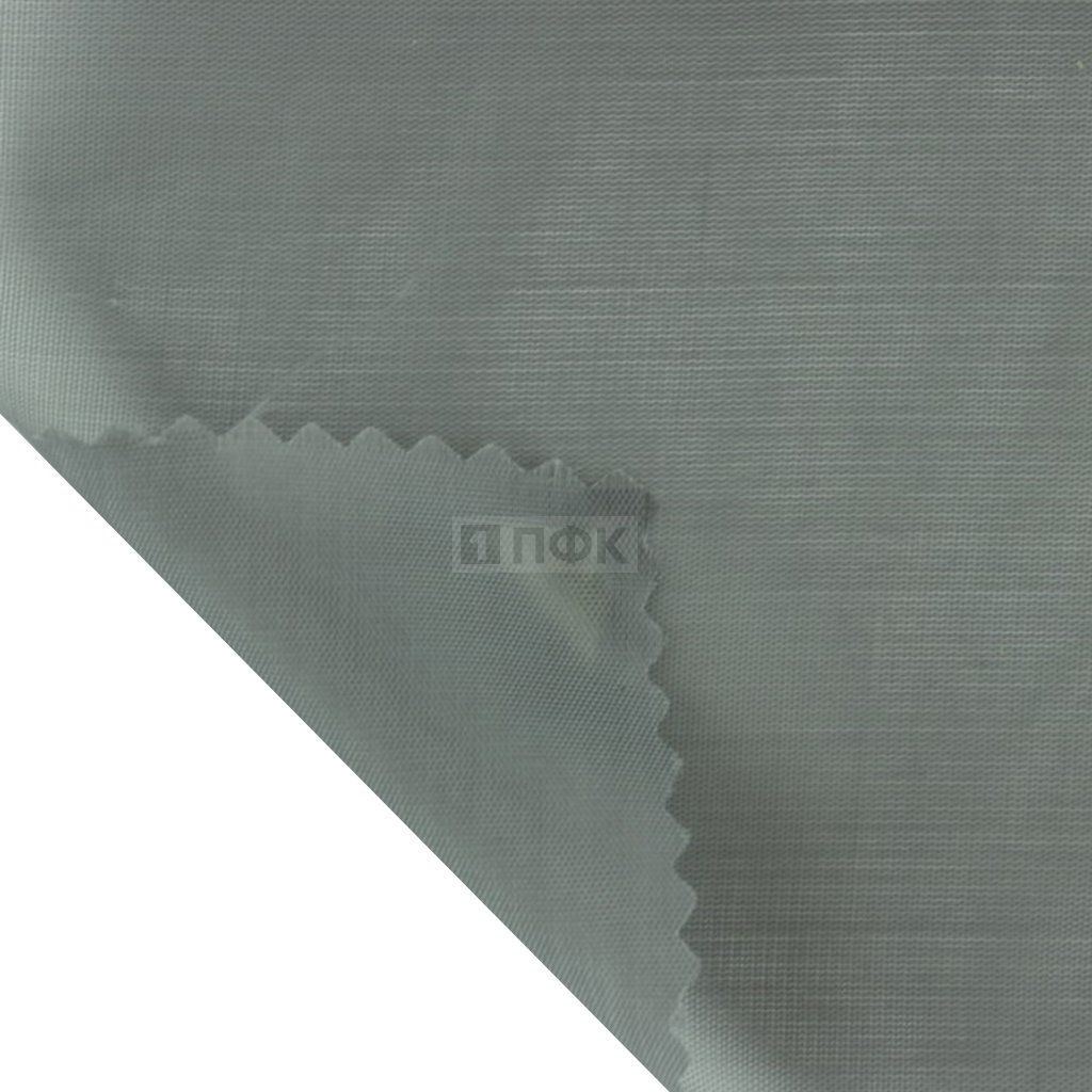 Ткань подкладочная 190Т 100%ПЭ 53гр/м2 шир 150см цв 1305 серый (рул 100м)