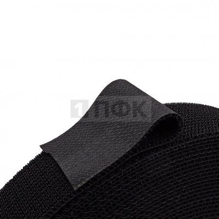 Лента контактная пришивная (липучка/велькро) ГИБРИДНАЯ "2в1" 100мм цв черный (рул 25м/кор 250м) Лента контактная пришивная (липучка/велькро) ГИБРИДНАЯ "2в1" 100мм цв черный (рул 25м/кор 250м)