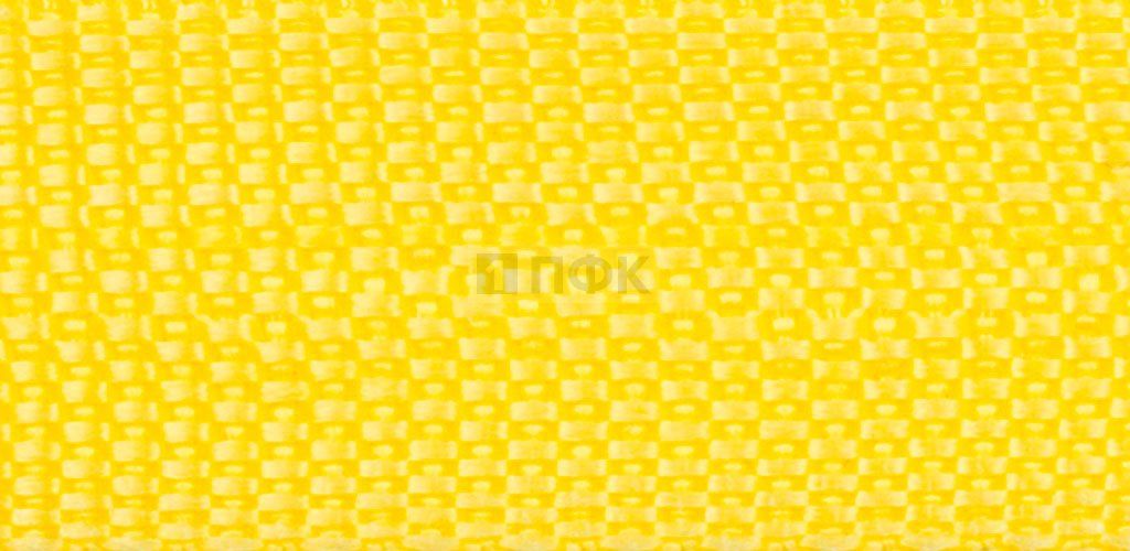 Стропа текстильная (лента ременная) 22мм 4,5 гр/м цв 105 лимон (рул 100м/уп 3000м) — ПФКР Стропа текстильная (лента ременная) 22мм 4,5 гр/м цв 105 лимон (рул 100м/уп 3000м)