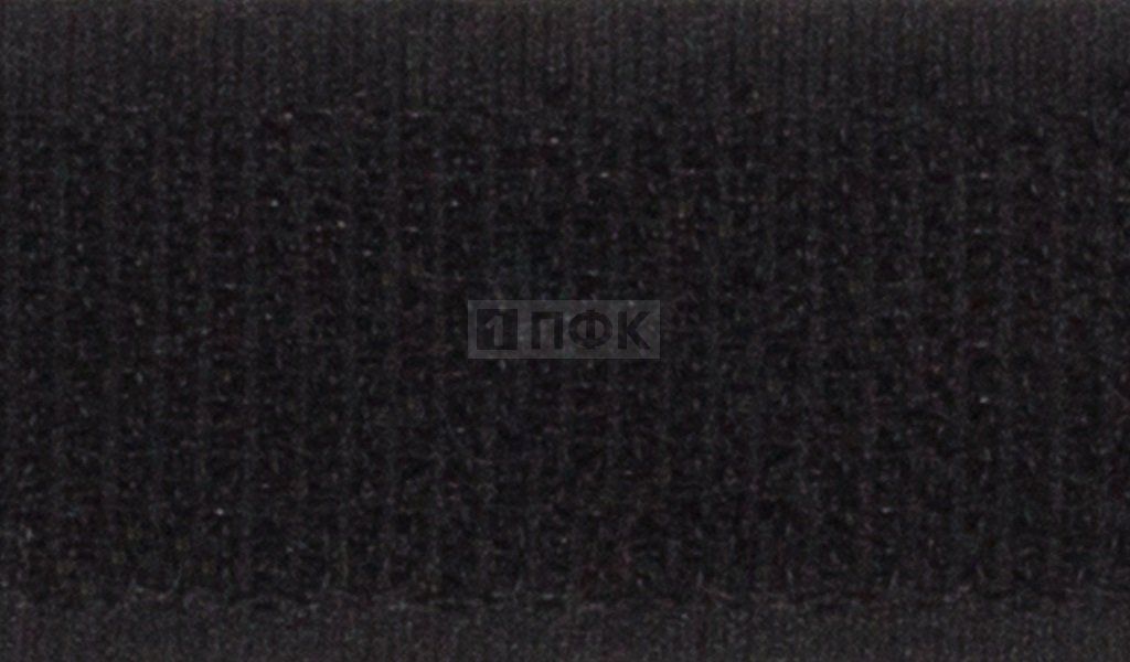 Лента контактная пришивная (липучка/велькро) 20мм цв 090 черный (рул 25м/кор 1200м) крючок