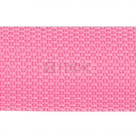 Стропа текстильная (лента ременная) 15мм 8 гр/м цв 800 розовый (рул 50м/уп 3000м)