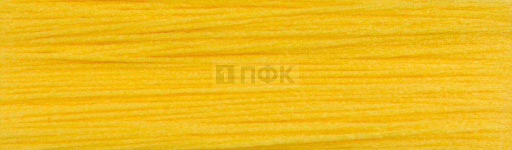 Лента репсовая (тесьма вешалочная) 10мм цв желтый (уп 200м/1000м)
