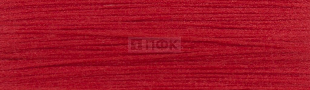 Лента репсовая (тесьма вешалочная) 07мм цв красный (уп 300м/1500м)