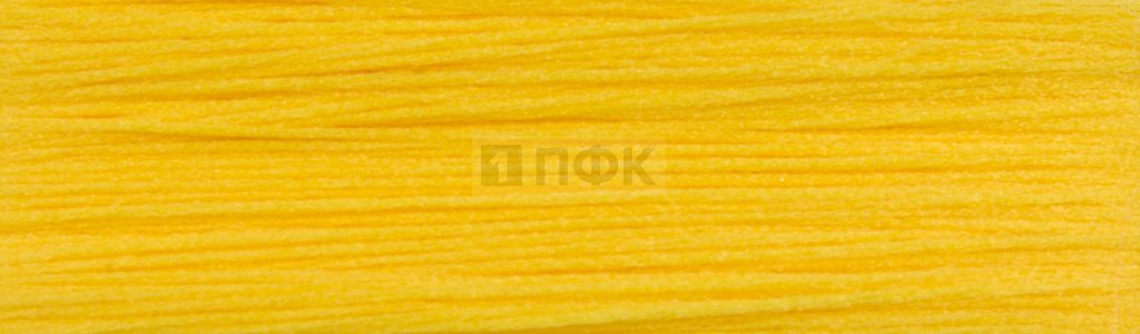 Лента репсовая (тесьма вешалочная) 15мм цв желтый (уп 50м/1500м)