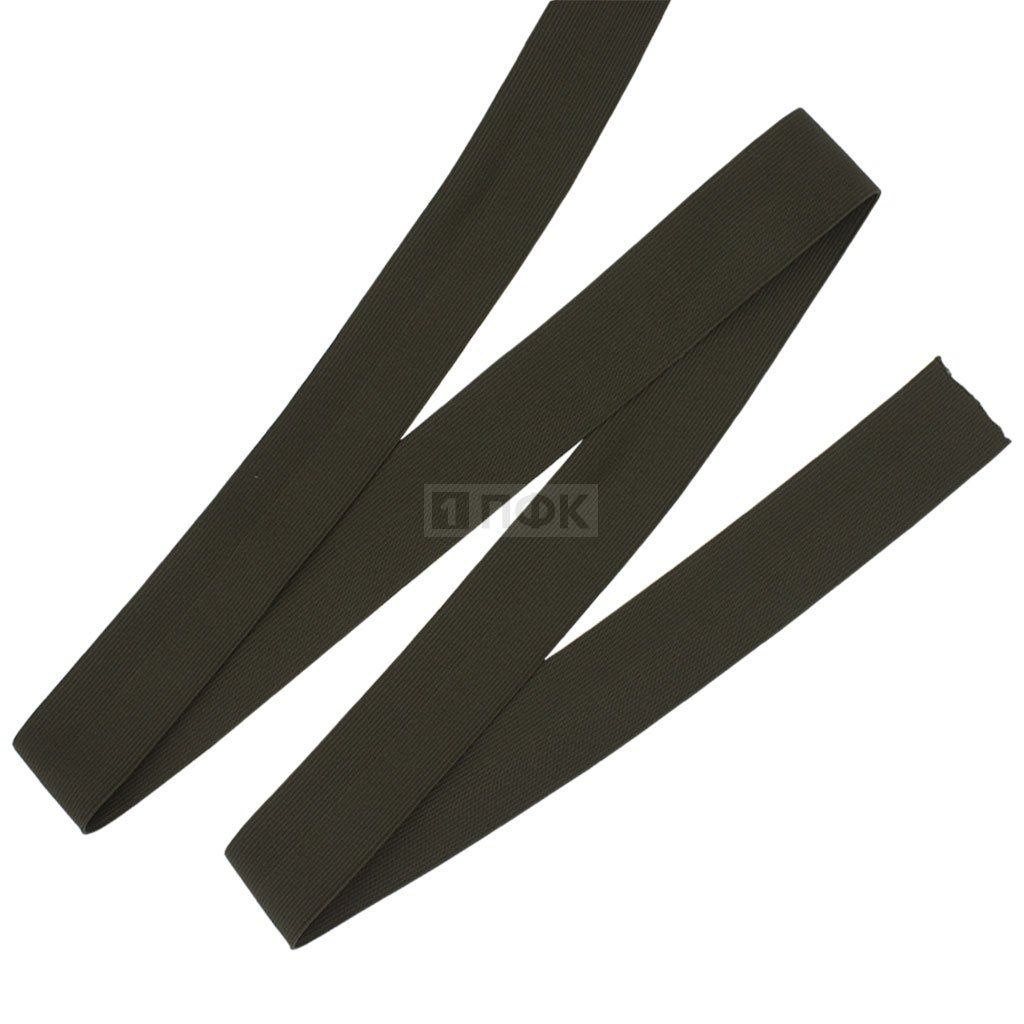 Резинка тканая 40мм 25,90 гр/м цв хаки (уп 40м/320м) РБ — ПФКР Резинка тканая 40мм 25,90 гр/м цв хаки (уп 40м/320м) РБ