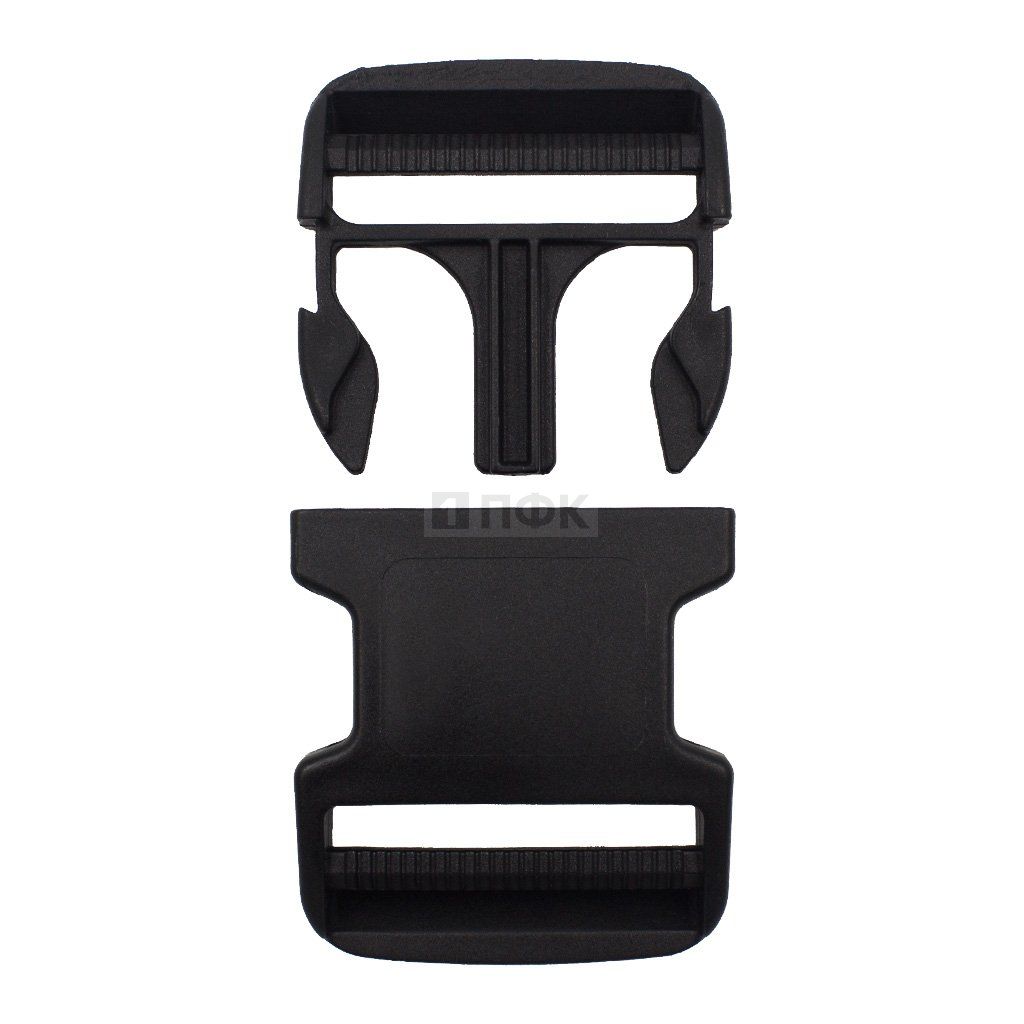 Фастекс Ф-50 (защелка-трезубец) ПФЛ 50мм цв черный (уп 1000шт) — ПФКР Фастекс Ф-50 (защелка-трезубец) ПФЛ 50мм цв черный (уп 1000шт)