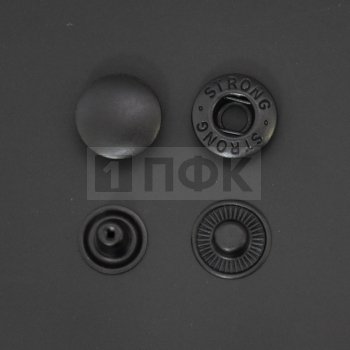 Кнопка для одежды 15мм Альфа Люкс латунь цв оксид (уп 720шт)