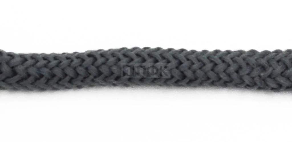 Шнур для одежды 4 мм б/н (Арт.35) цв серый тем №41 (уп 200м/1000м)