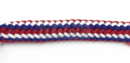 Шнур для одежды 4 мм б/н (Арт.35) цв флаг (уп 200м/1000м)