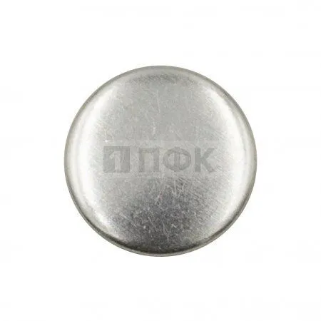 Кнопка рубашечная (закрытая) 7,8мм нерж цв никель (уп 1440шт)