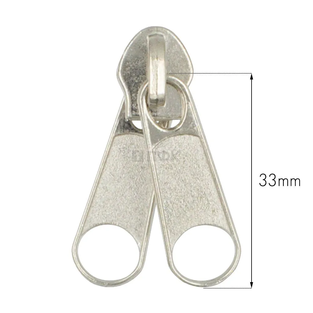 Бегунок для спиральной (витой) молнии тип 8 галант цв никель (уп 500шт/5000шт) ДВОЙНОЙ — ПФКР Бегунок для спиральной (витой) молнии тип 8 галант цв никель (уп 500шт/5000шт) ДВОЙНОЙ