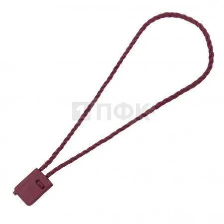 Микропломба для этикеток 15см цв 19 бордовый (уп 1000шт) Микропломба для этикеток 15см цв 19 бордовый (уп 1000шт)