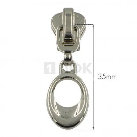 Бегунок трактор тип 5 автомат №2 цв никель (уп 1000шт/5000шт)