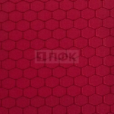 Ткань Oxford 300D PU1000 155гр/м2 Соты шир 150см цв 162 красный (рул 100м) Ткань Oxford 300D PU1000 155гр/м2 Соты шир 150см цв 162 красный (рул 100м)