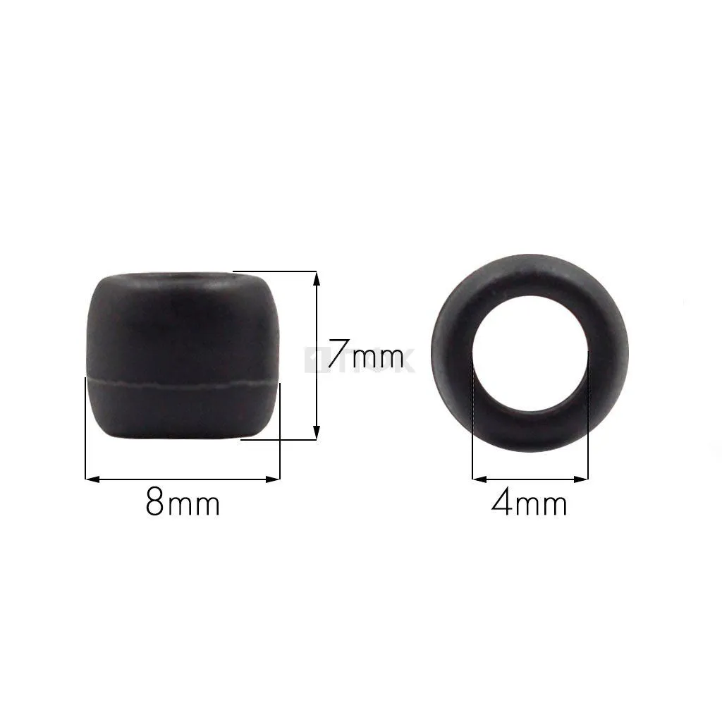 Наконечник для шнура ОК-1 ПА цв черный (уп 1000шт)