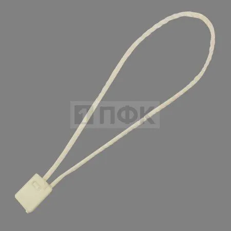 Микропломба для этикеток 15см цв 20 молочный (уп 1000шт) Микропломба для этикеток 15см цв 20 молочный (уп 1000шт)