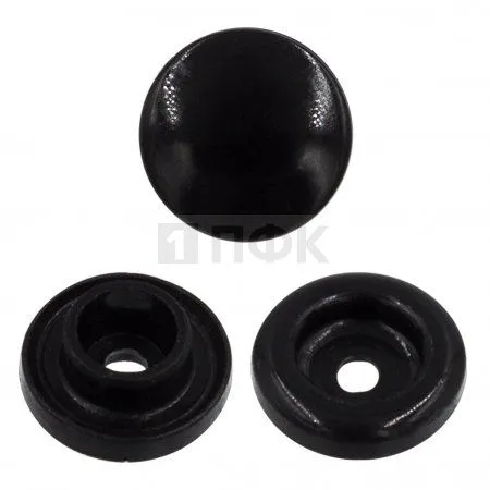 Кнопка пластиковая 15мм цв черный (уп 1440шт) Кнопка пластиковая 15мм цв черный (уп 1440шт)