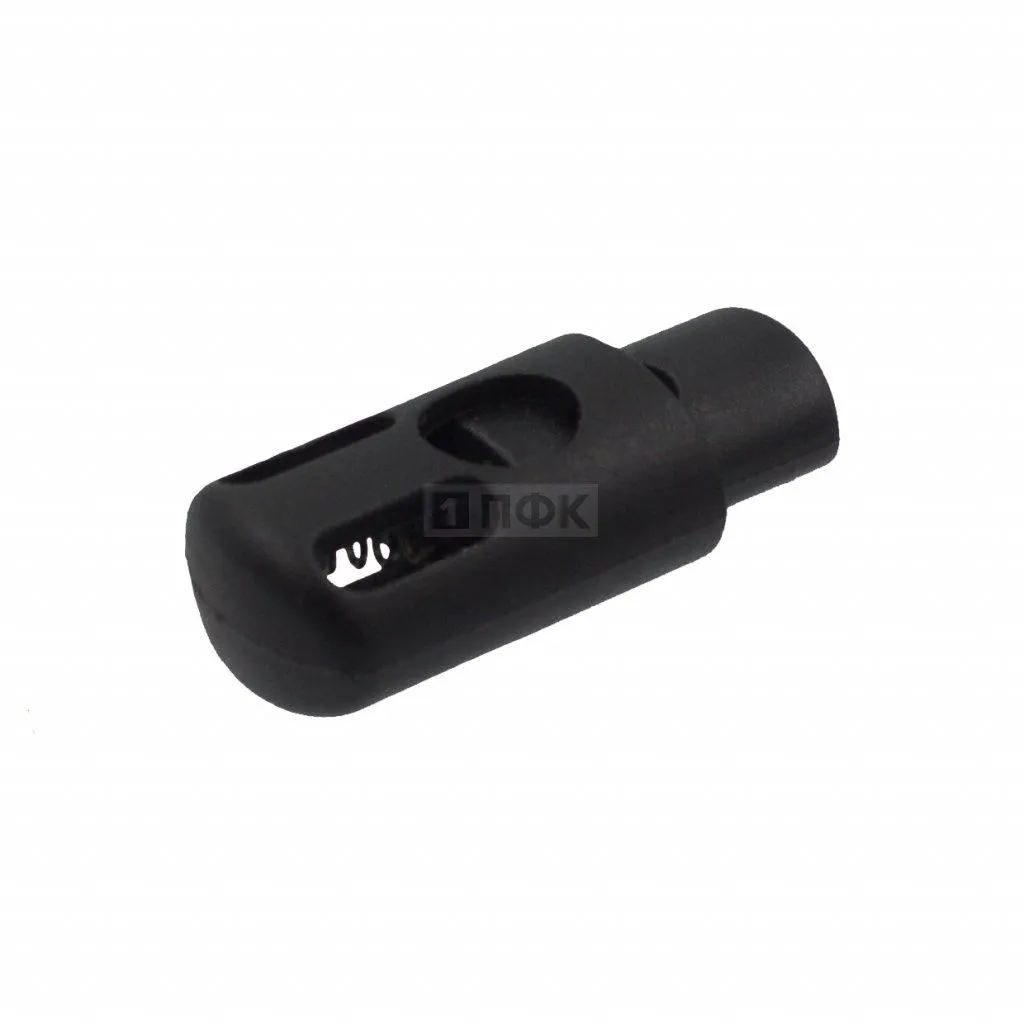 Фиксатор для шнура 27006-СС ПП цв черный (уп 1000шт) — ПФКР Фиксатор для шнура 27006-СС ПП цв черный (уп 1000шт)