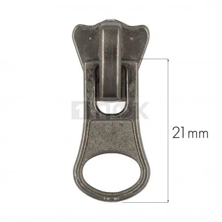 Бегунок трактор тип 5 автомат ГРУША цв никель темн (уп 500шт/10000шт) 2,8 гр КОРОНА