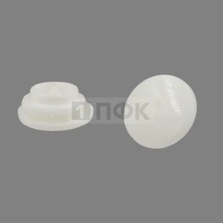 Кнопка пластиковая 15мм цв белый (уп 1440шт) Кнопка пластиковая 15мм цв белый (уп 1440шт)