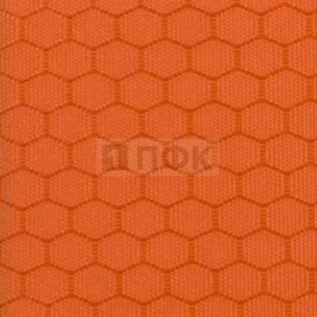 Ткань Oxford 300D PU1000 155гр/м2 Соты шир 150см цв 161 оранжевый (рул 100м) Ткань Oxford 300D PU1000 155гр/м2 Соты шир 150см цв 161 оранжевый (рул 100м)
