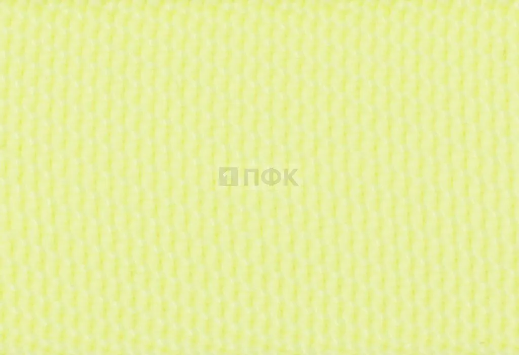 Стропа текстильная (лента ременная) 25мм 17,5 гр/м цв 105 лимон (рул 50м/уп 3000м)