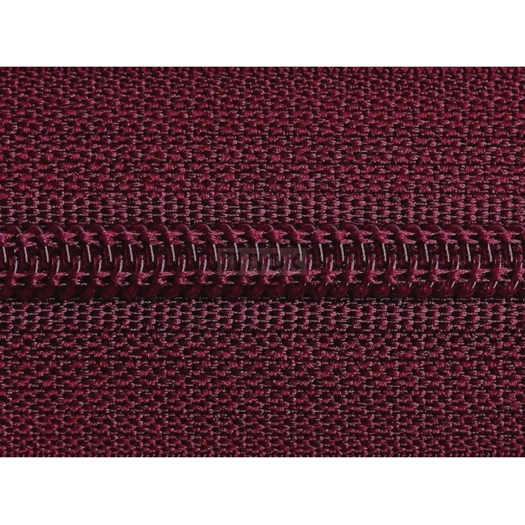 Молния спиральная (витая) тип 5 70см разъем цв 179 (уп 100шт) улучшенная 18гр/рулонка 3,2гр/бегунок