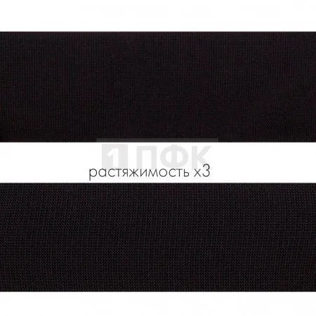 Резинка тканая 50мм 33 гр/м арт.ТРС цв черный (уп 40м/600м)