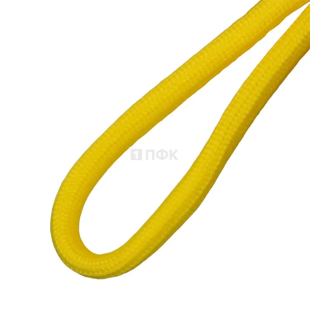 Шнурок 6мм 150см цв 110 желтый (уп 100шт/2500шт)
