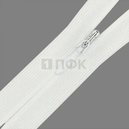Молния потайная 50см н/р цв 102 (уп 100шт)