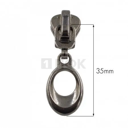 Бегунок трактор тип 5 автомат №2 цв никель темн (уп 1000шт/5000шт)