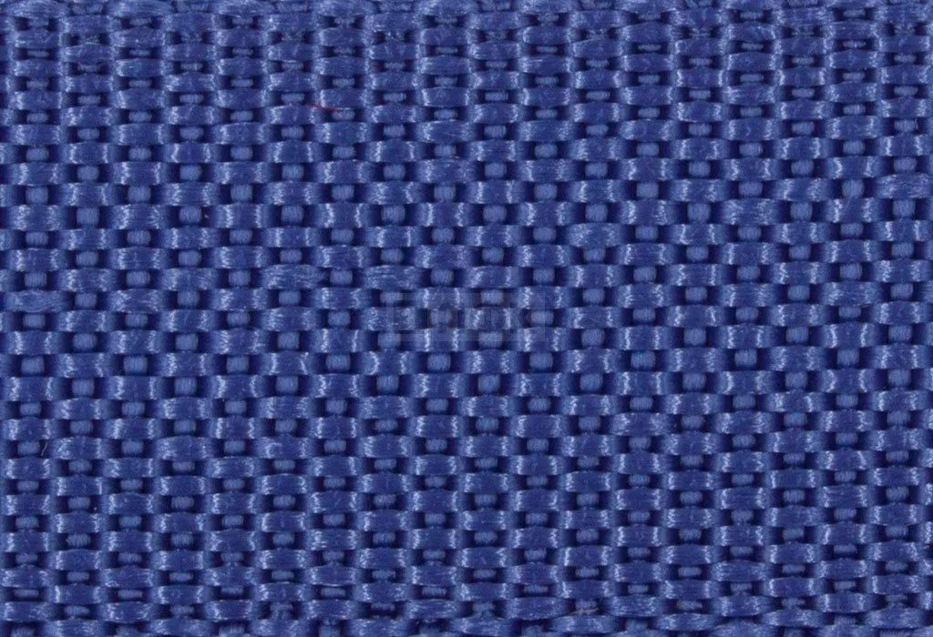 Стропа текстильная (лента ременная) 50мм 26,5 гр/м цв 410 синий (рул 50м/уп 3000м)