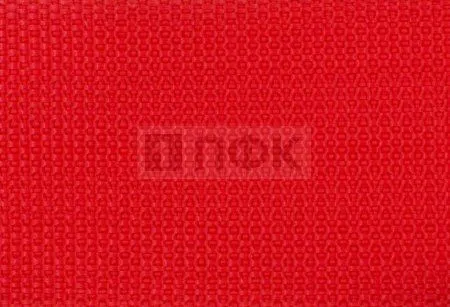 Стропа текстильная (лента ременная) 50мм 26,5 гр/м цв 190 красный (рул 50м/уп 3000м)