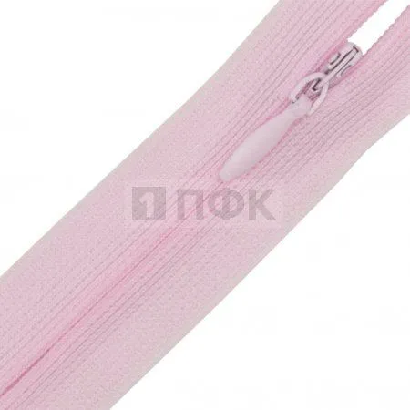 Молния потайная 50см н/р цв 136 (уп 100шт)
