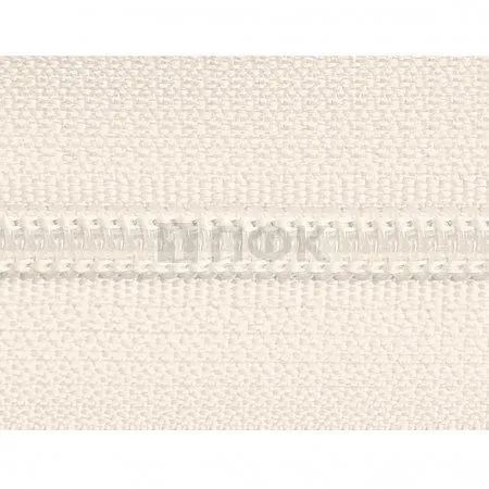 Рулонная молния спиральная (витая) тип 5 цв 103 16гр/м (рул 200м/уп 2000м) Рулонная молния спиральная (витая) тип 5 цв 103 16гр/м (рул 200м/уп 2000м)