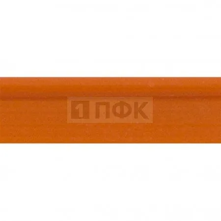 Пластиковый кант Кедер раздвоенный вторичное сырье 3мм/5мм цв оранжевый (уп 250м/1000м)