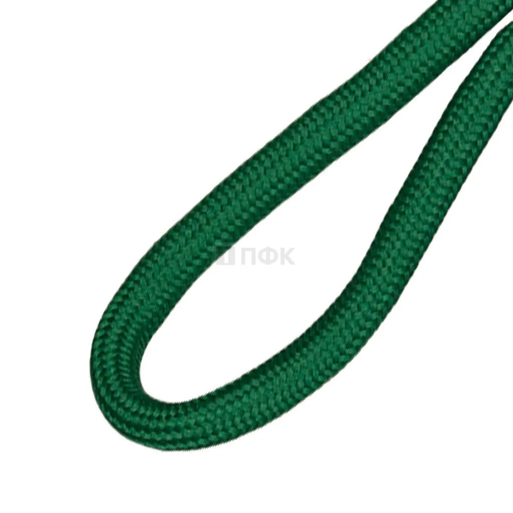 Шнурок 6мм 150см цв 243 зеленый ярк (уп 100шт/2500шт)