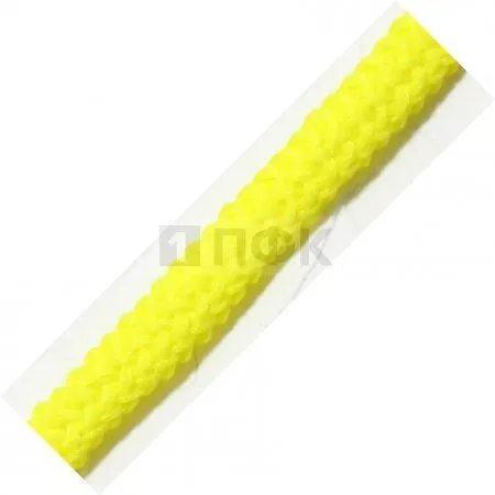 Шнур для одежды 15мм 100% Х/Б цв лимон (уп 100м/1000м)