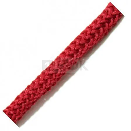 Шнур для одежды 15мм 100% Х/Б цв красный (уп 100м/1000м)
