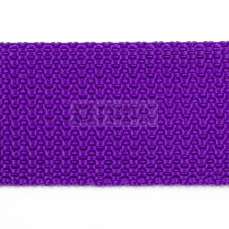 Стропа текстильная (лента ременная) 10мм 2,7 гр/м цв 700 фиолетовый (рул 50м/уп 3000м)