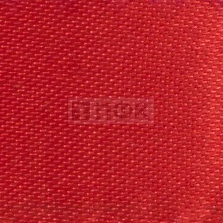 Ткань Атлас-сатин 67гр/м2 шир 150см цв красный ярк 48 (рул 100м)